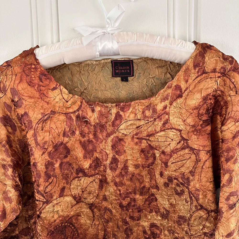 Vintage Colour Works Patterned Top - Picture 2 of 10